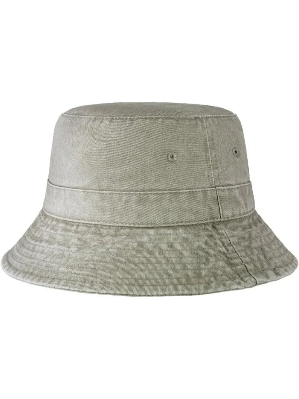 Unisex Rhino Grey Cotton Summer Sun Boonie Style Beach Golf Fishing Bucket Hat